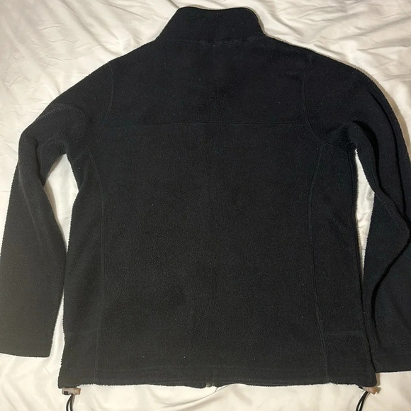 Cabelas Women's Outerwear Full Zip Up Fleece Black Jacket Size S - Picture 7 of 8